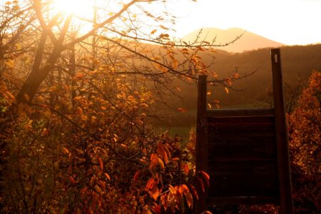 záruby na/pri západe